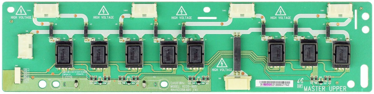AUO 4H+V2358.601/A1 19.54T01.015 Backlight Inverter Board 