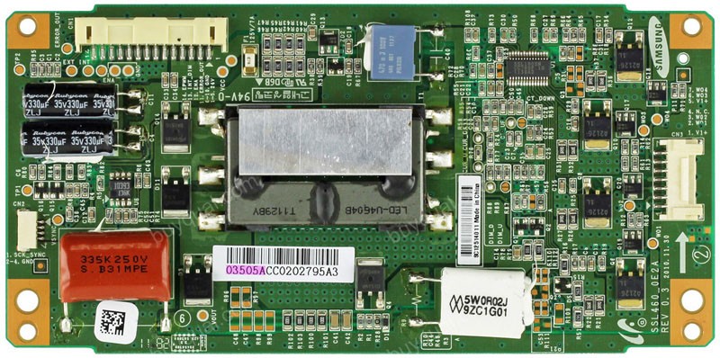 Coby SSL460_0E2A LJ97-03505A LED Driver Board for LEDTV4626