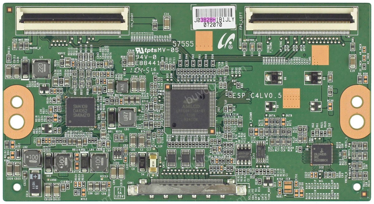 Element/Westinghouse/Samsung ESP_C4LV0.5 LJ94-03828H T-Con Board for ELDFW322 32LA45RQ VR-3225