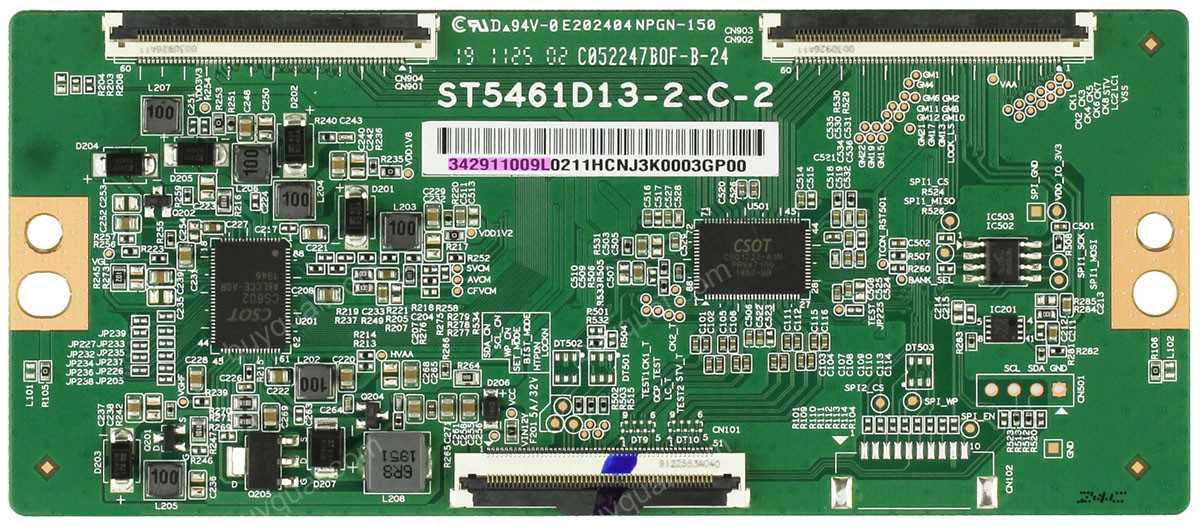 Hitachi ST5461D13-2-C-2 34.29110.09L 342911009L T-Con Board