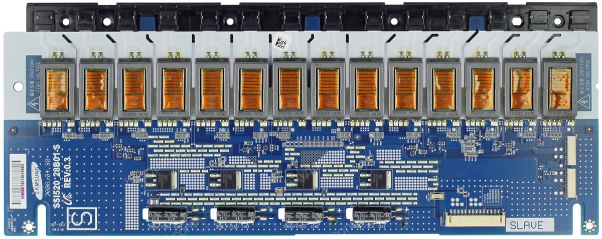 Samsung SSI520_28B01-M SSI520_28B01-S LJ97-01809A BN81-02449A Backlight Inverter Board for LN52A850S1FXZA LN52A860S2FXZA