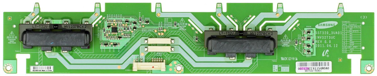 Samsung SST320_3UA01 LJ97-00212A INV32T3UC Backlight Inverter Board for LN32D403E2DXZA