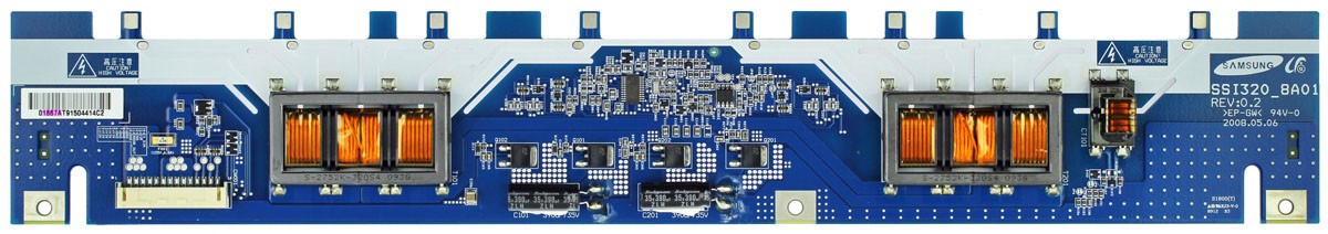 Sony SSI320_8A01 1-857-267-11 Backlight Inverter Board 