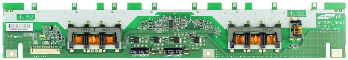 Sony SSI320_8C01 02201A 1-857-518-11 Backlight Inverter Board 