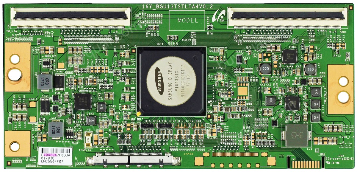 RCA 16Y_BGU13TSTLTA4V0.2 LJ94-40422A LMC550FF07 T-Con Board for 55EQX20 RTU5540 WE55UDT108