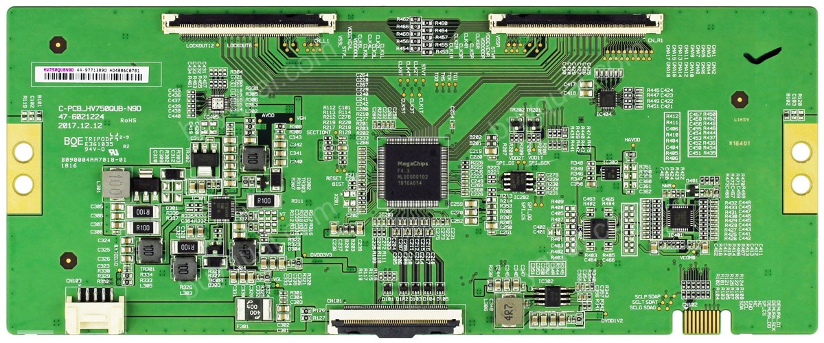 Vizio HV750QUBN9D C-PCB_HV750QUB-N9D 47-6021224 44-97713890 T-Con Board 