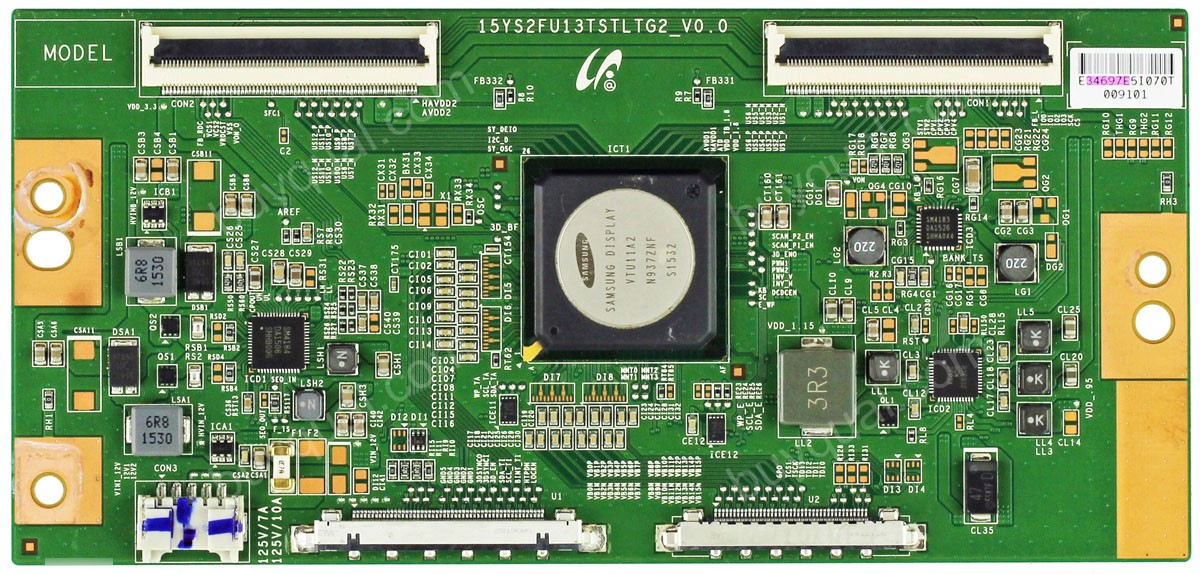 Sony 15YS2FU13TSTLTG2_V0.0 (LJ94-34697E LJ94-34697C LJ94-34697D LJ94-32640E ) T-Con Board for XBR-55X810C XBR-55X850C