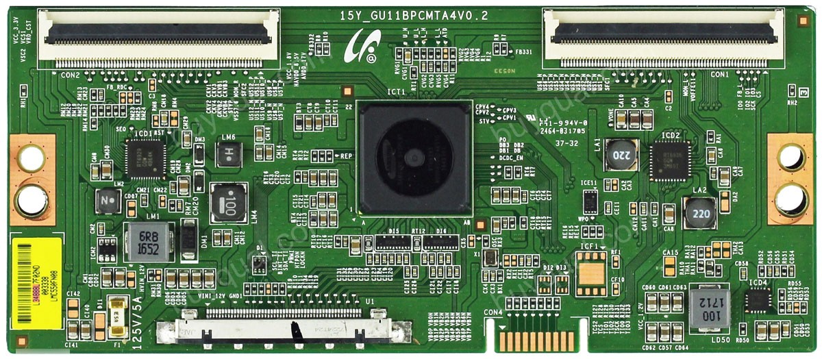 Westinghouse 15Y_GU11BPCMTA4V0.2 LJ94-34888L LMC550FN08 T-Con Board for WE55UDT108