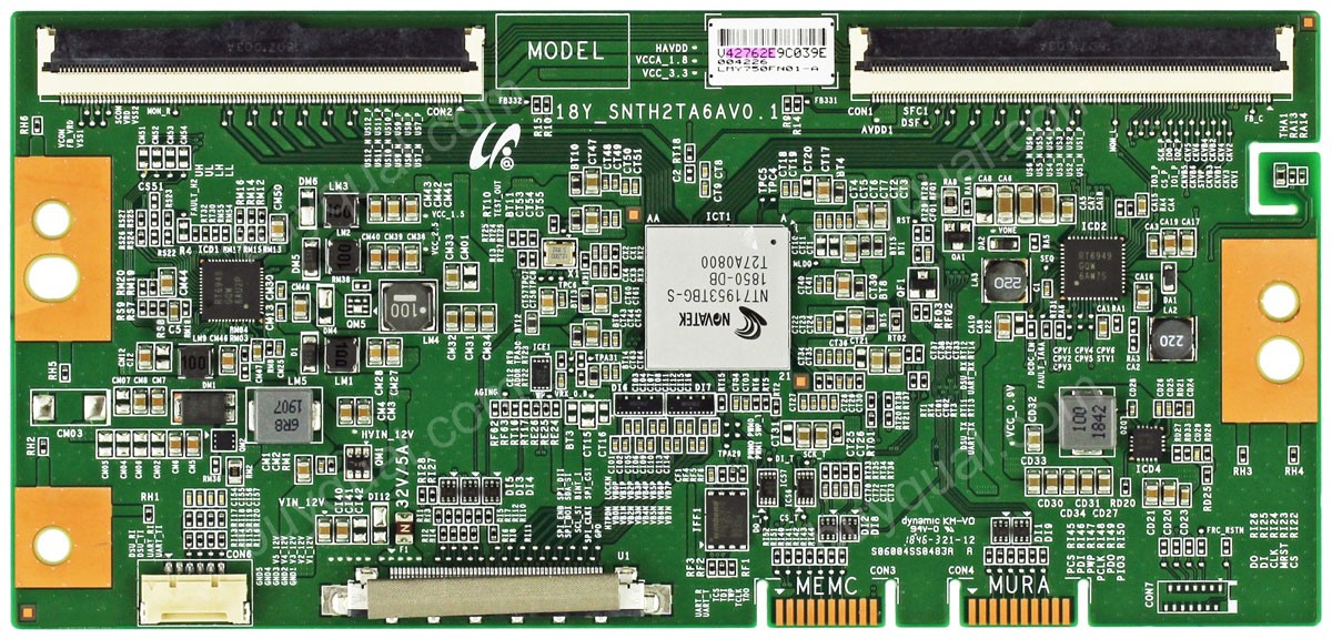 Sony 18Y_SNTH2TA6AV0.1 1-001-513-12 LJ94-42762E LMY750FN01-A T-Con Board for XBR-75X800G