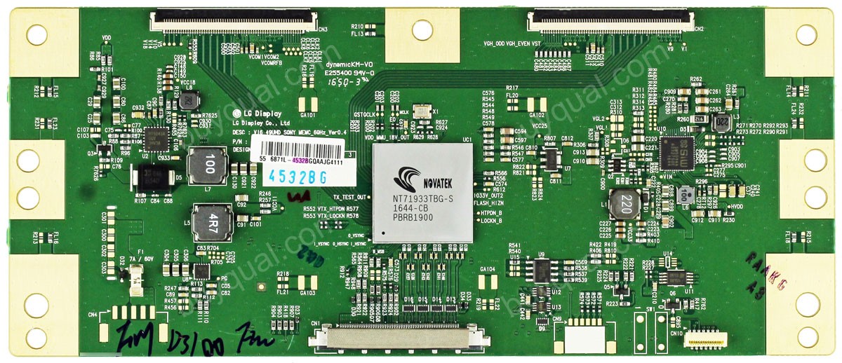 Sony V16_49UHD_SONY MEMC_60HZ_VER0.4 1-897-034-11 T-Con Board for XBR-55X700D XBR-55X705D XBR-55X707D