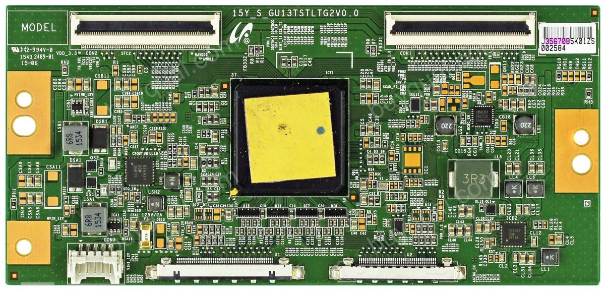 Sony 15Y_S_GU13TSTLTG2V0.0 LJ94-35670B T-Con Board for XBR-65X850C