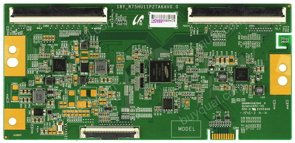 TCL 18Y_R75HU11P2TA6AV0.0 LJ94-43682C T-Con Board for 75S421