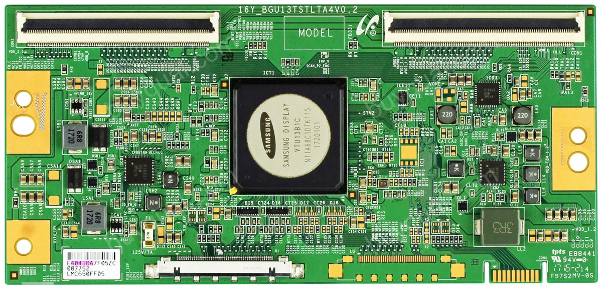 JVC 16Y_BGU13TSTLTA4V0.2 LJ94-40418A LJ94-40418B LMC650FF05 T-Con Board for LT-65MA877 LT-65MAW875