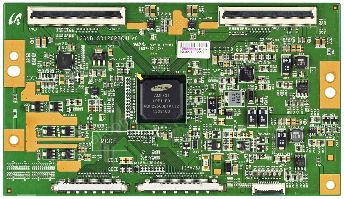 RCA 13SNB_SD120PBC4LV0.1 LJ94-28226C T-Con Board for LED55C55R120Q