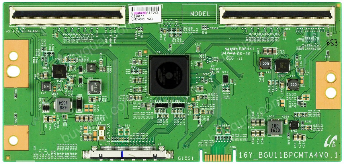 RCA/Avera 16Y_BGU11BPCMTA4V0.1 LJ94-38043D LJ94-38043E T-Con Board for 49EQX10 RTU4921