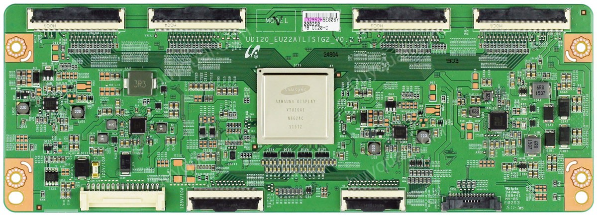 Samsung UD120_EU22ATLTSTG2_V0.2 BN96-35077B LJ94-32952H LJ94-32952G T-Con Board for UN78JU7500FXZA UN78JU750DFXZA