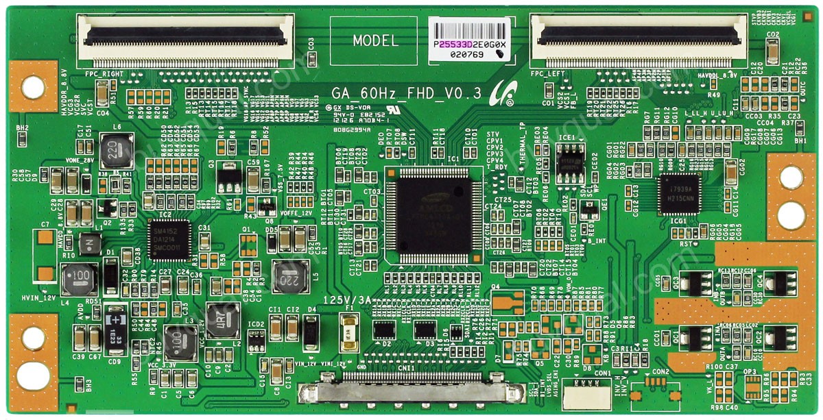 Samsung GA_60HZ_FHD_V0.3 LJ94-25533D T-Con Board for ELDFT406 ELDFW407 EW40T4FW