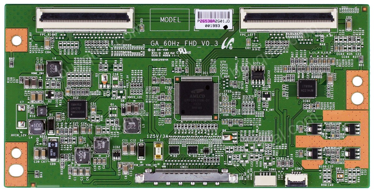 Seiki GA_60Hz_FHD_V0.3 LJ94-26538A T-Con Board for SC324FB SE322FS