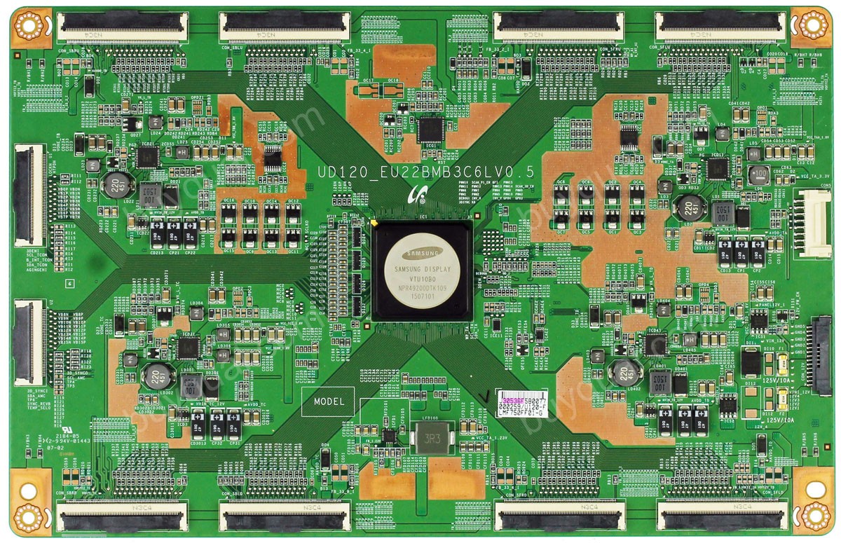 Samsung UD120_EU22BMB3C6LV0.5 LJ04-30536F T-Con Board for UN75HU8550FXZA