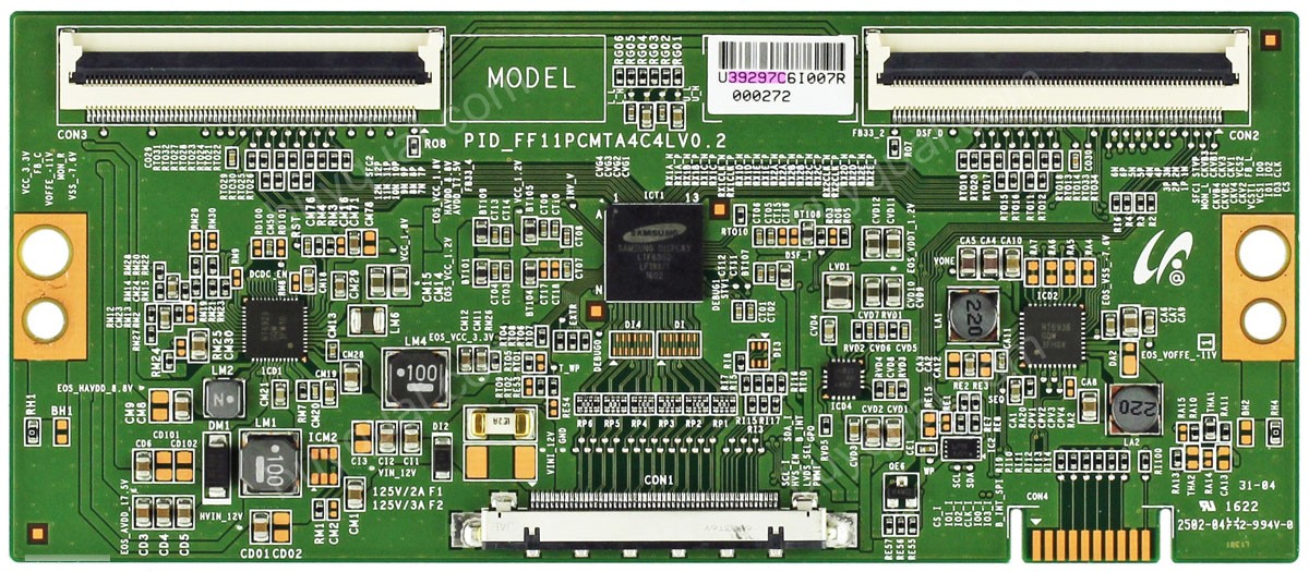 Samsung PID_FF11PCMTA4C4LV0.2 T-con Board 