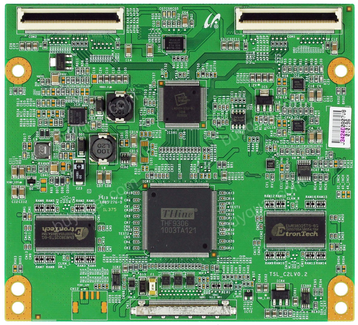 Sony TSL_C2LV0.2 1-857-712-11 T-Con Board for KDL-32EX600
