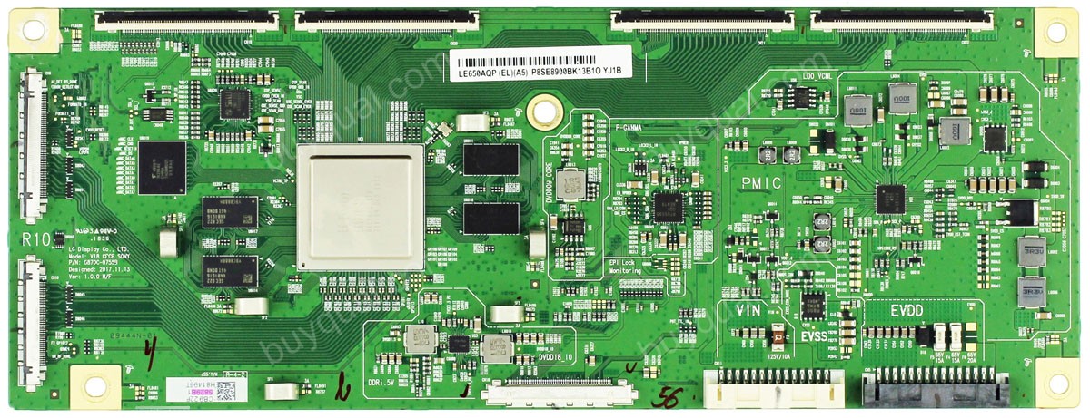 Sony 6870C-0755B 6871L-5829B LE650AQP(EL)(A5) T-Con Board for XBR-65A8F