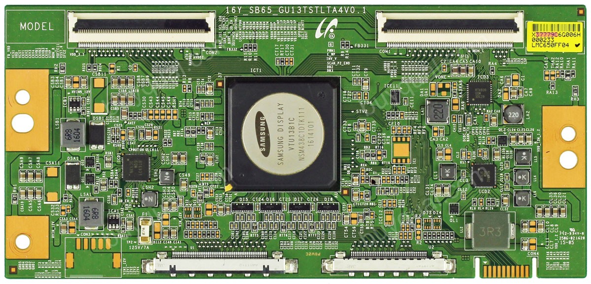 Vizio 16Y_SB65_GU13TSTLTA4V0.1 16Y-SB65-GU13TSTLTA4V0.1 LJ94-37779C T-Con Board for M65-D0