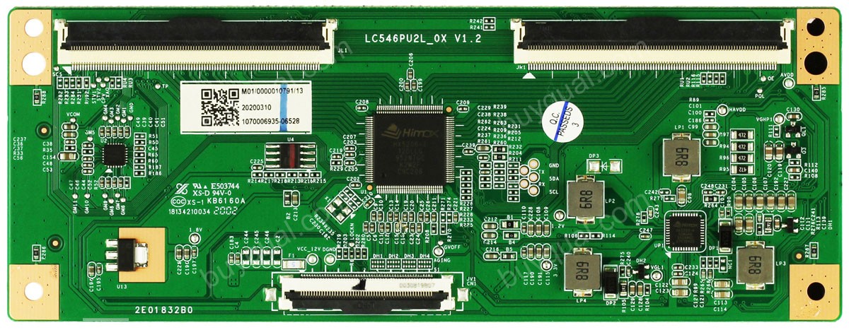 Westinghouse LC546PU2L_0X V1.2 513CC546M01 T-Con Board for WR55UT4009