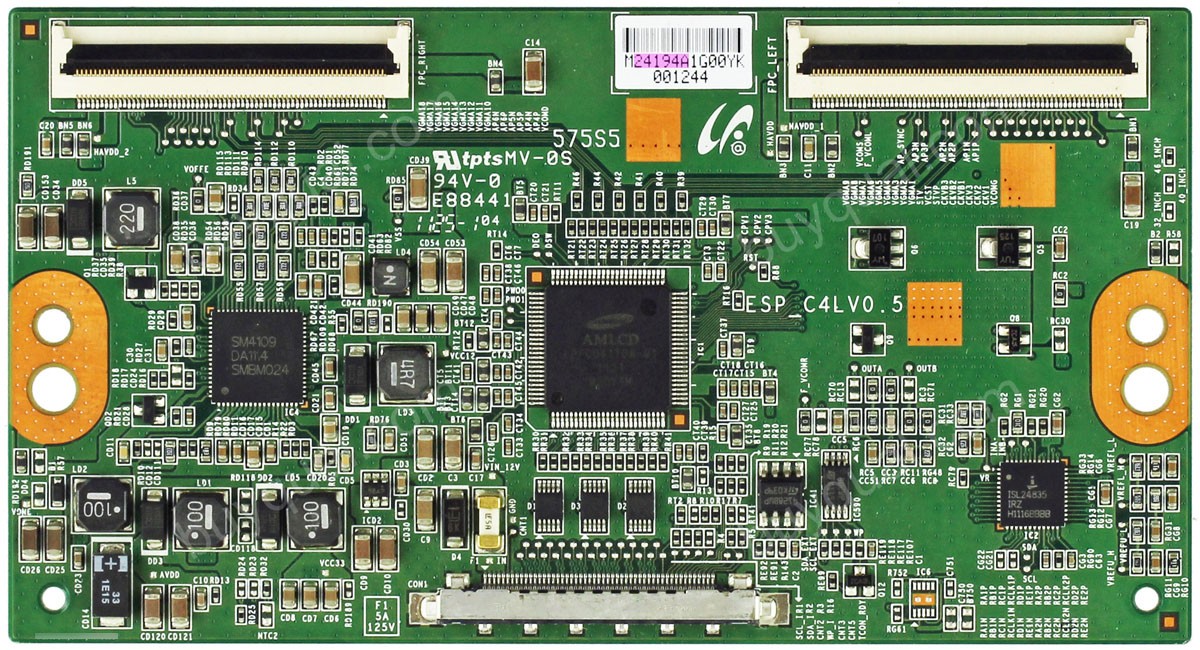Westinghouse ESP_C4LV0.5 LJ94-24194A T-Con Board for VR-4625