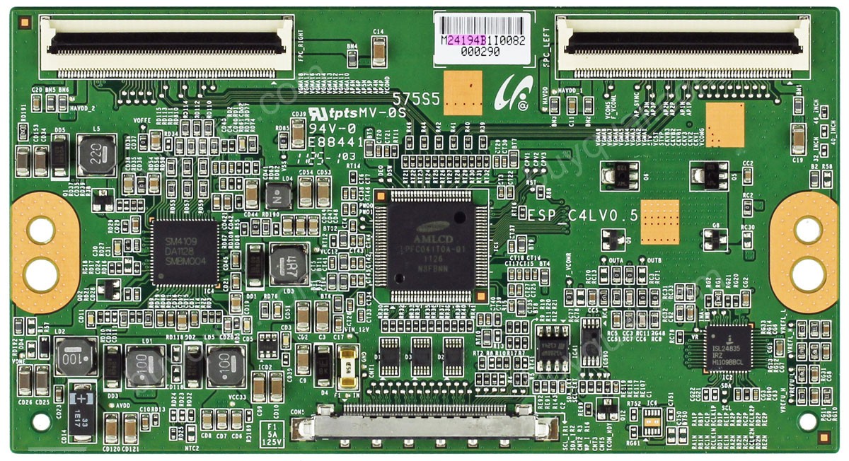 Westinghouse ESP_C4LV0.5 LJ94-24194B T-Con Board for VR-4625
