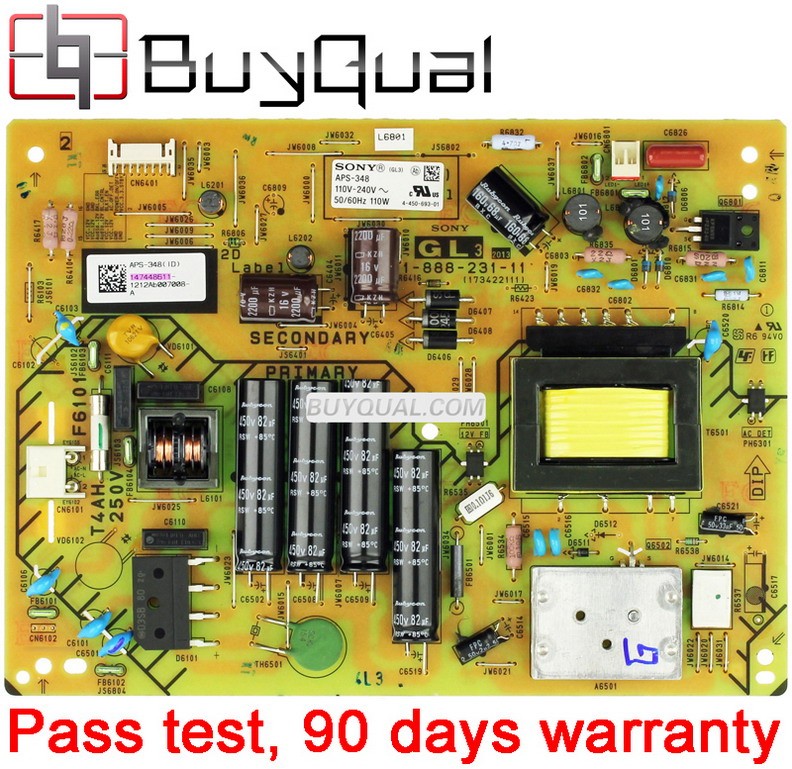 Sony 1-888-231-11 APS-348(ID) 1-474-486-11 147448611 Power Supply Unit