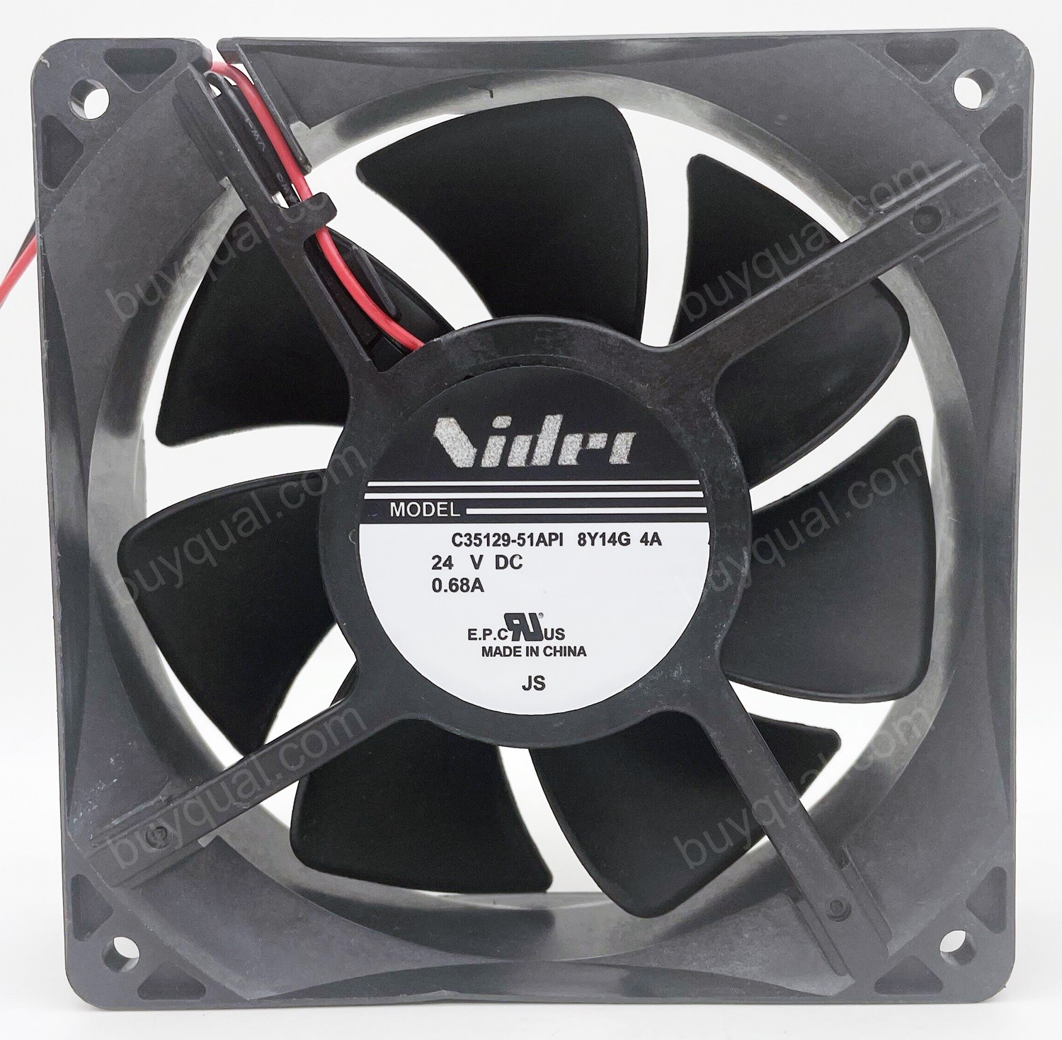 NIDEC C35129-51API 24V 0.68A 2wires Cooling Fan - New
