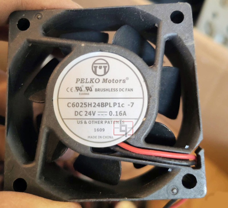 PELKO MOTORS C6025H24BPLP1C-7 24V 0.16A 2wires Cooling Fan