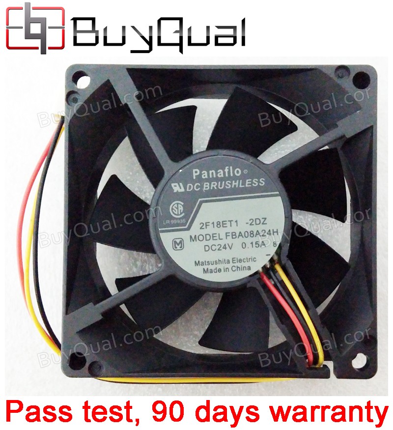 Panaflo FBA08A24H 24V 0.15A 0.21A 0.26A 3wires Cooling Fan