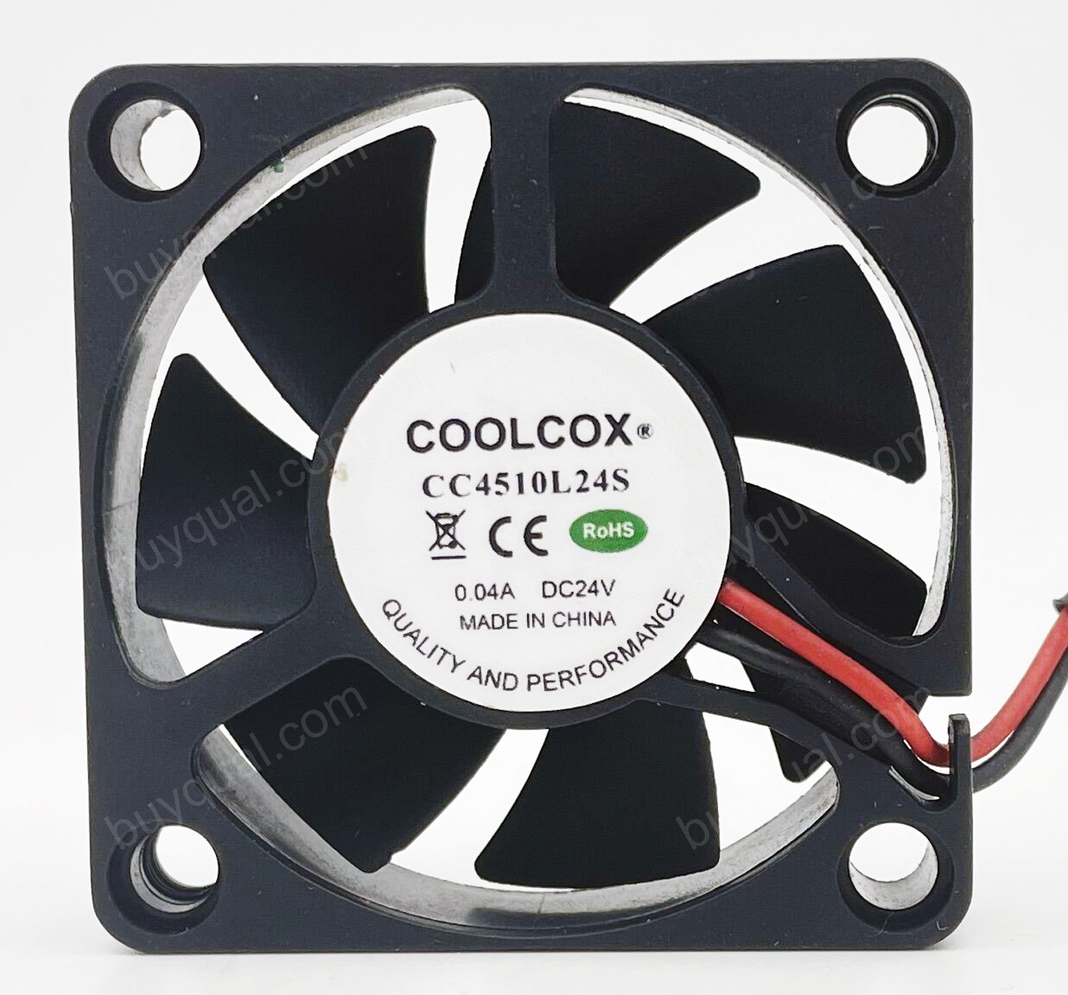 COOLCOX CC4510L24S 24V 0.04A 2wires Cooling Fan