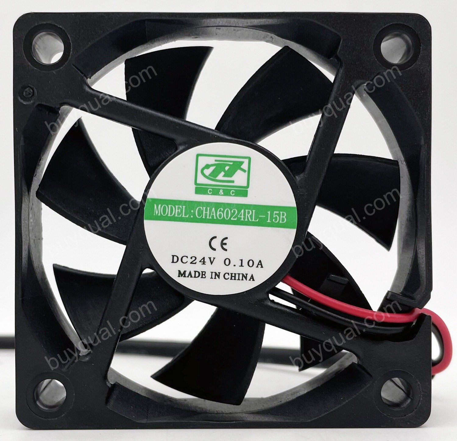 C&C CHA6024RL-15B CHA6024RL-15C 24V 0.10A 2wires Cooling Fan - Original New