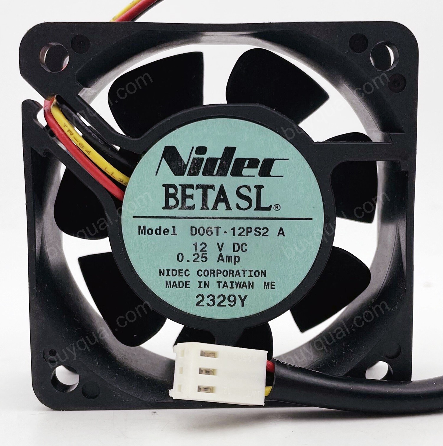 NIDEC D06T-12PS2 D06T-12PS2A D06T-12PS2B 12V 0.25A 3wires Cooling Fan