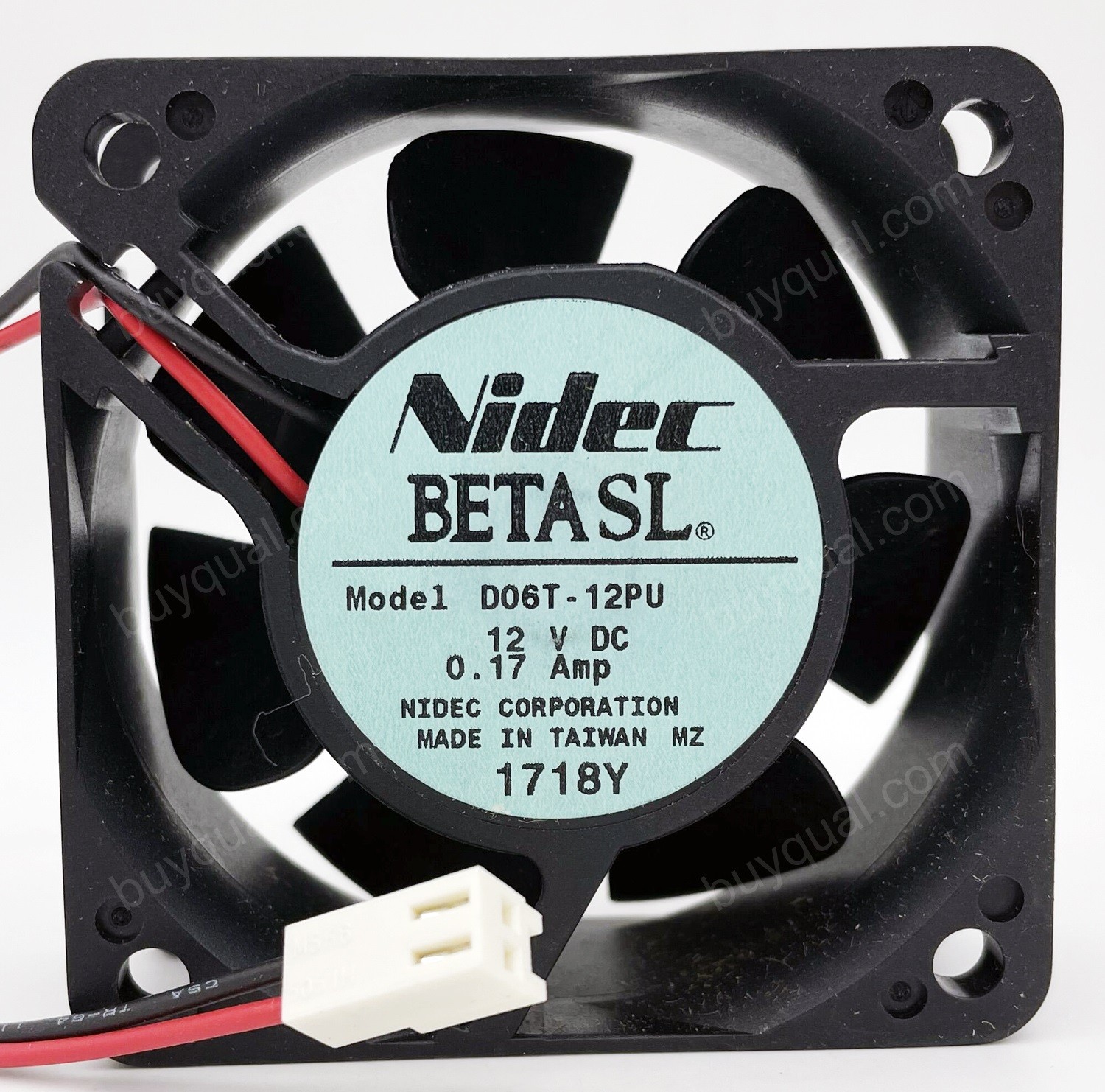 Nidec D06T-12TU 12V 0.17A 2wires Cooling Fan