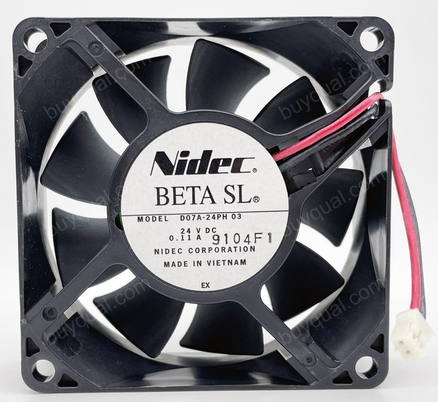Nidec D07A-24PH 24V 0.11A 2wires Cooling Fan