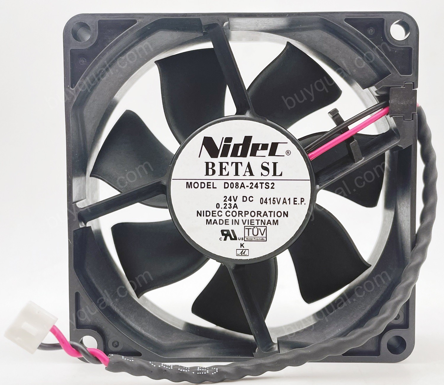 Nidec D08A-24TS2 01 02 24V 0.23A 2wires Cooling Fan - New
