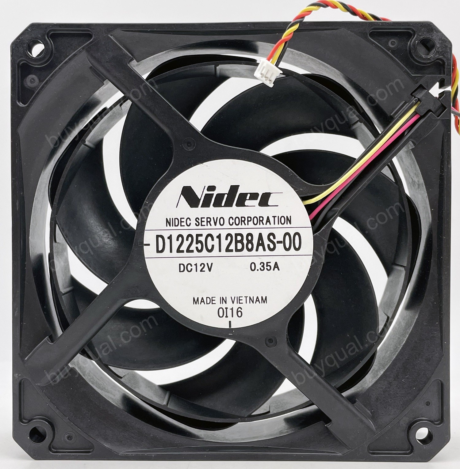 SERVO D1225C12B8AS-00 12V 0.35A 3wires 4wires Cooling Fan 