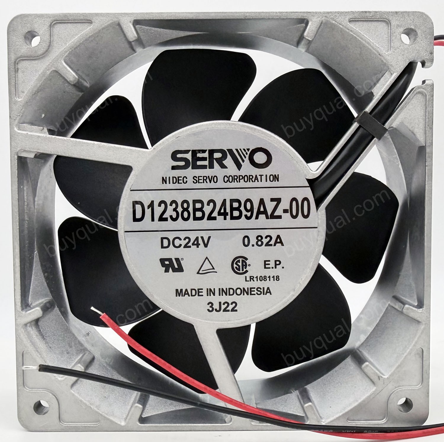 SERVO D1238B24B9AZ-00 24V 0.82A 2wires Cooling Fan