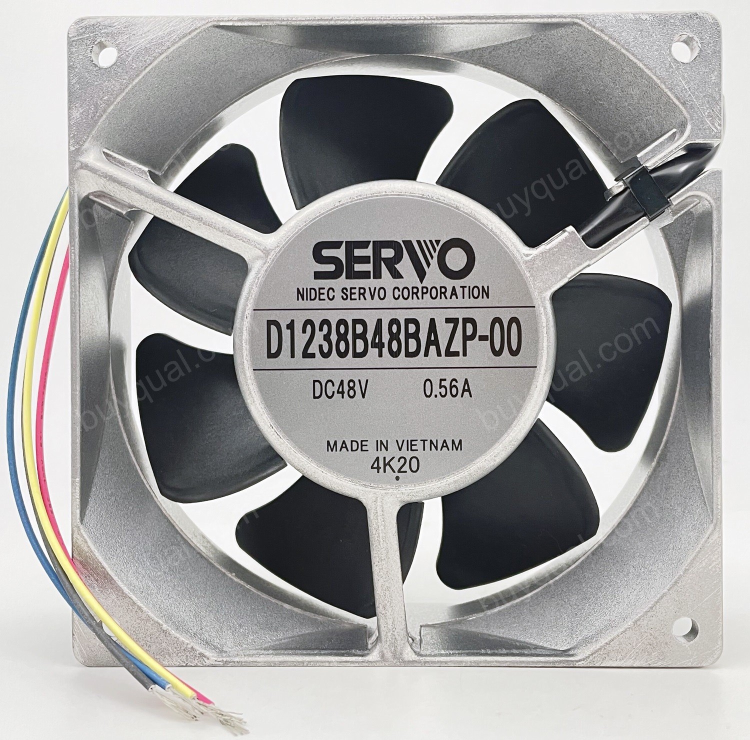 SERVO D1238B48BAZP-00 48V 0.56A 4wires Cooling Fan - Original New