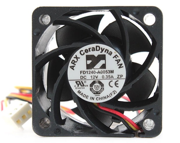 Y.S.TECH FD1240-A0053M 12V 0.35A 3wires cooling fan