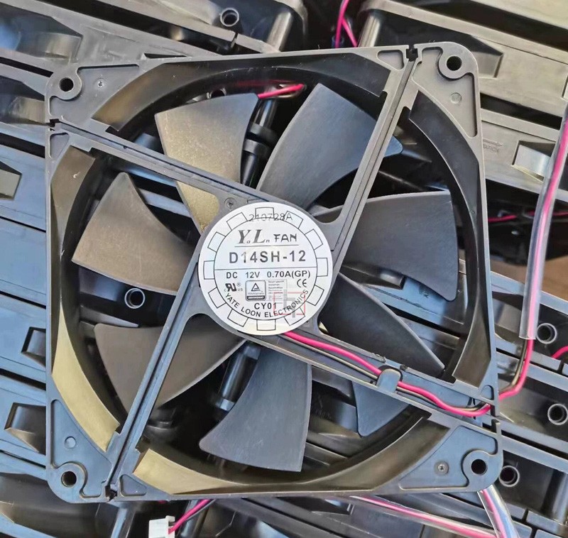 Yate Loon D14SH-12 12V 0.7A 2wires Cooling Fan