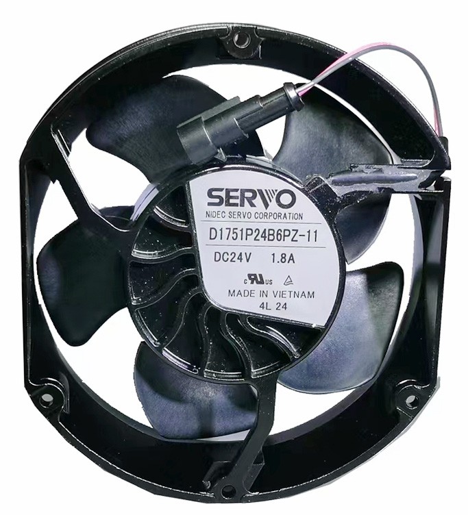 Nidec D1751P24B6PZ-11 24V 1.8A 2wires Cooling Fan - Original New