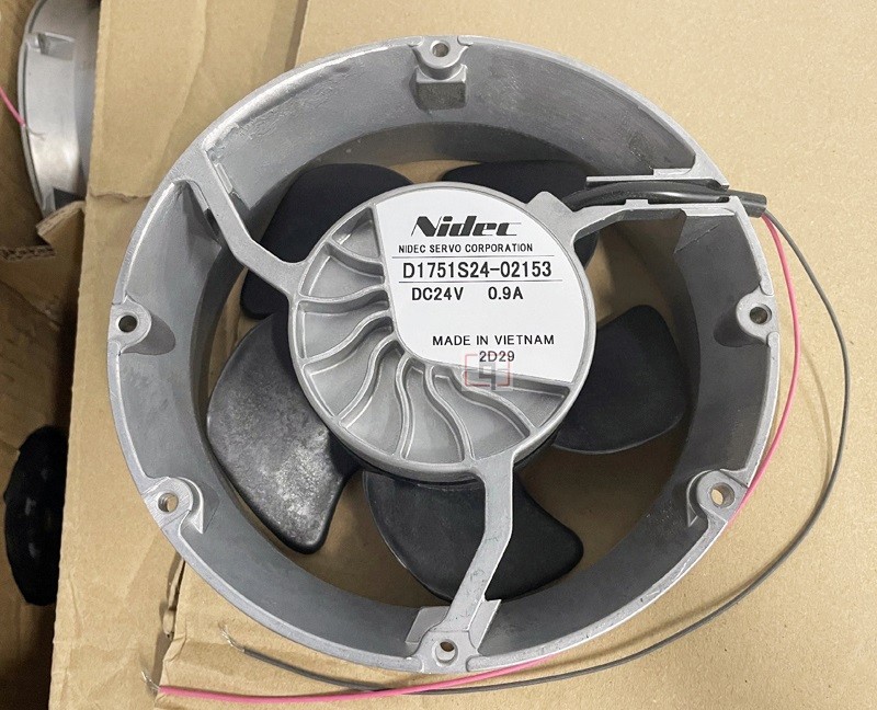 Nidec D1751S24-02153 24V 0.9A  2wires Cooling Fan