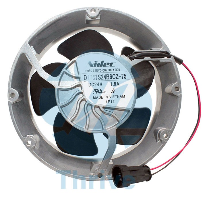 Nidec D1751S24B6CZ-75 24V 1.8A 2wires Cooling Fan - Original New
