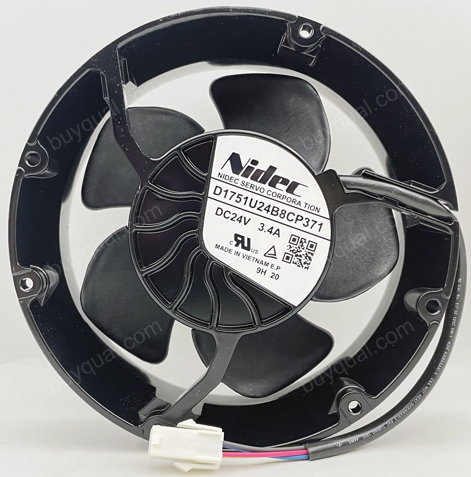 Nidec D1751U24B8CP371 24V 3.4A 4wires Cooling Fan 