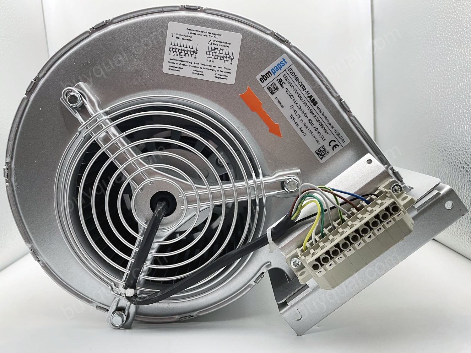 Ebmpapst D2D160-CE02-11 D2D160-DE02-11 230/400V 700/1055W Cooling Fan - Original New